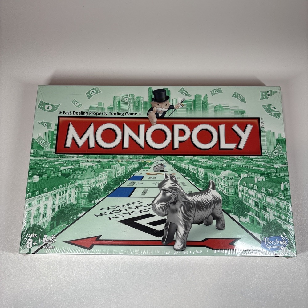 Monopoly: Classic Board Game‎ with Cat token (Hasbro 2013)